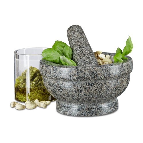 Mortaio con pestello - , macina
