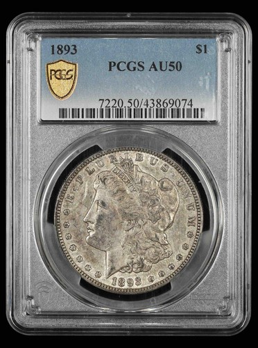 1893 pcgs au 50 - 1893, au-50