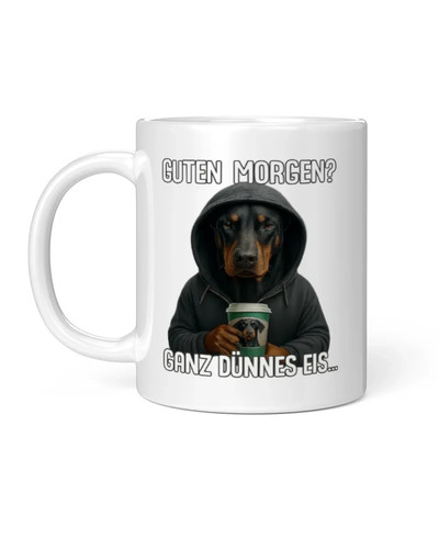 Tazza dobermann idee - tazza,