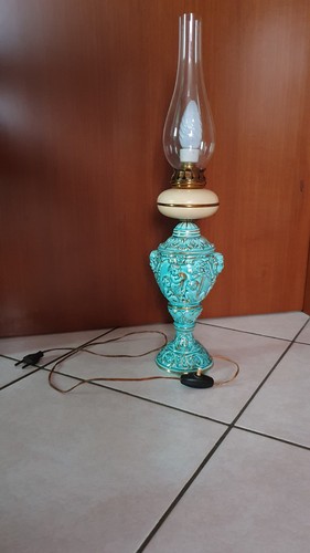 Lampada vintage ceramica - lampada,