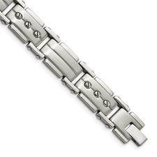 Bracciale acciaio inox - in,