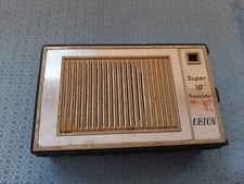 ORION Transistor Radio RADIOLINA da stadio PORTATILE Vintage d'epoca FUNZIONANTE