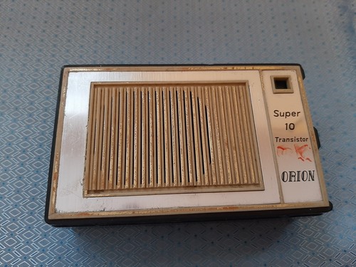 Orion transistor radio - orion,