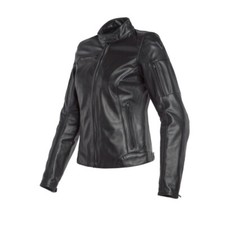 Giacca pelle donna moto