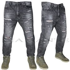 Jeans uomo Denim Grigio scuro
