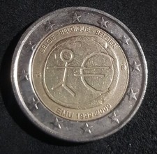 Pièce 2 euros Stickman De