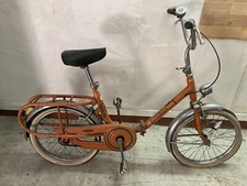 Originale Bici Graziella carnielli ruota 20 colore arancione vintage