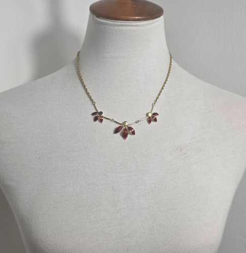 Collana delicata tono - , tre