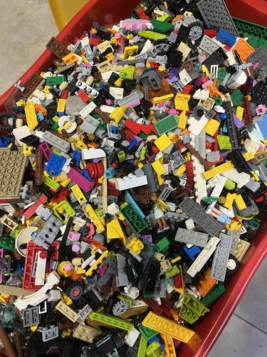1kg lego lotto - mattoncini, e