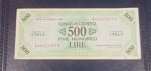 Banconota occupazione