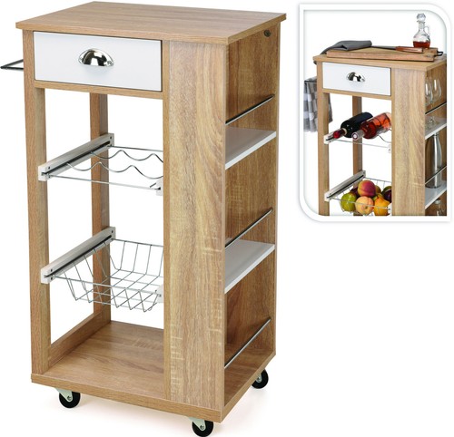 Carrello portaoggetti cucina - portaoggetti,