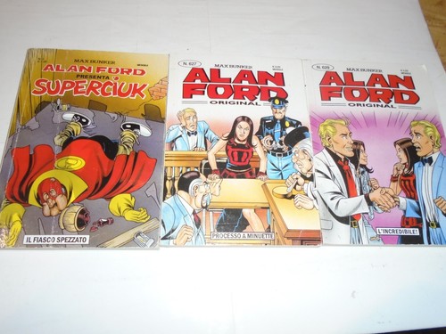 Lotto tre alan ford - tre, numeri