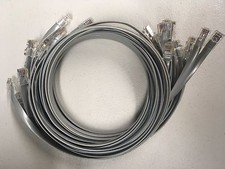Lotto 8x 9ft RJ-45 a RJ-45 cavo rollover per Cisco 2511-RJ 2509-RJ