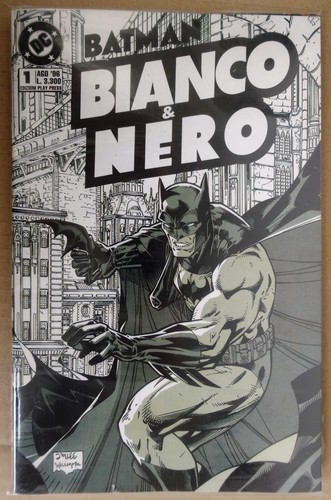 Batman bianco nero - bianco, &nero