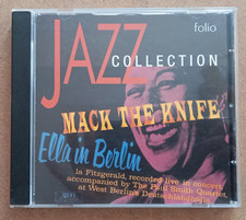 CD JAZZ COLLECTION 2001 Ella Fitzgerald Ella In Berlin Mack The Knife Folio.