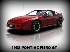 1988 Pontiac Fiero GT New