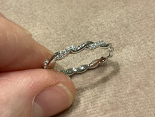 Anello Eternità Twist