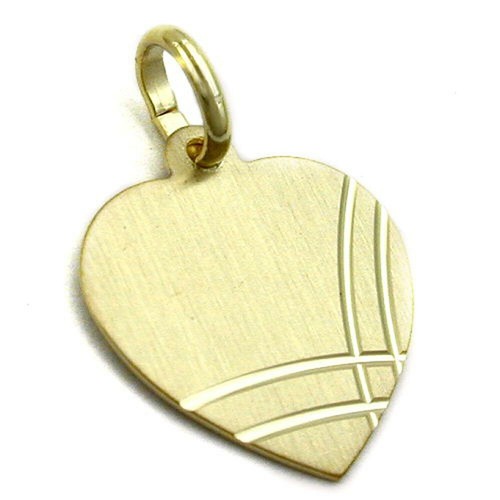 Ciondolo cuore oro giallo - in,