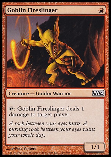 Mtg goblin fireslinger - fireslinger, exc