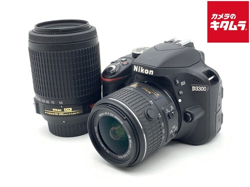 Nikon d3300 lens - kit, black