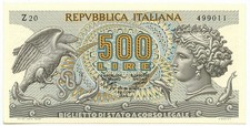 500 LIRE BIGLIETTO DI STATO
