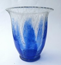Vaso in vetro espanso vedova