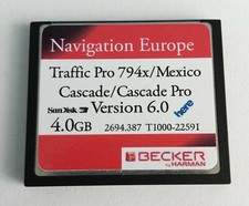 BECKER Traffic Pro CASCADE MEXICO Ferrari mappa stradale EUROPA v6 versione 2019
