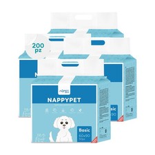 200 Tappetini Assorbenti Per Cani 60x90cm Cuccioli Traverse Pannolini Cane Basic