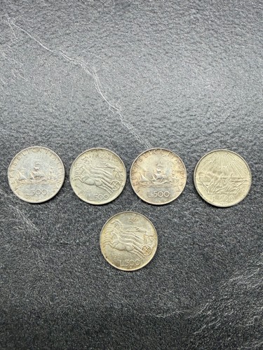 500 lire argento - lire,