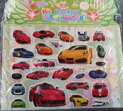 Foglio auto sportive - 1x,