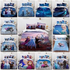 Set lenzuola copripiumino trapuntato Frozen Doona singolo matrimoniale queen regalo