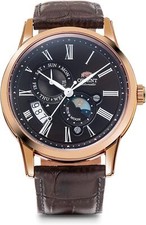 Orologio Orient SUN & MOON Automatico Meccanico Classico RN-AK0002Y Uomo Marrone