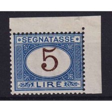 REGNO 1870-74 SEGNATASSE 5