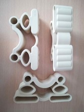 Supporti per rete doghe legno Kit  2 pz. ricambi balancella sospensione gommino