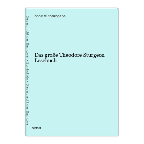 Das große theodore - das,