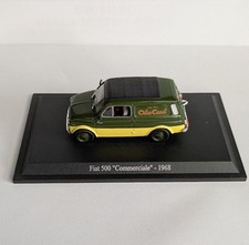 NL* MODELLINO FIAT 500 COMMERCIALE 1968 Olio Carli Scala 1:43 come da foto