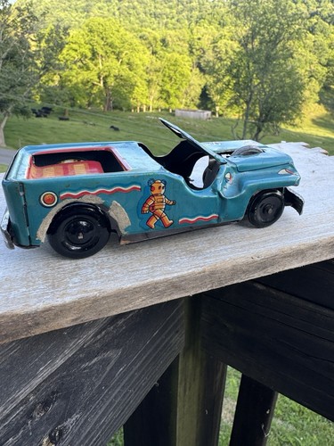 Robot spaziale vintage jeep - spaziale,