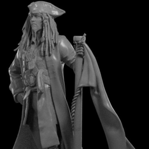 Modellino statuina captain - modellino,