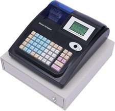 Registratore di cassa elettronico con sistema pos, 48 tasti