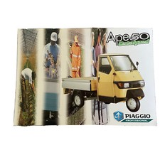 Brochure piaggio ape - ape, 50