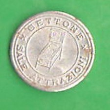 1 gettone sale attrazioni