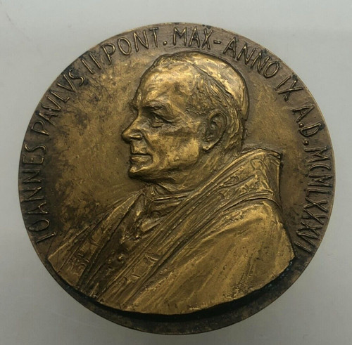 Medaglia pontificia ufficiale - pontificia,