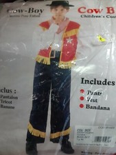 Carnevale Costume COW BOY 5/7 anni NUOVO