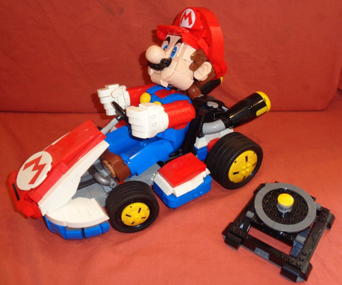 Lego super mario kart - mario,