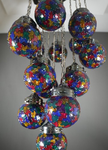 Lampadario sospensione fatto - a,