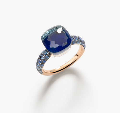 Anello pomellato nudo - anello,