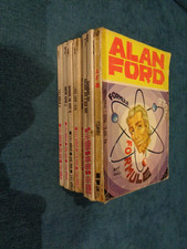 ALAN FORD LOTTO DAL N°1 AL N°10 MANCANO IL N°3 E N°8 EDITORIALE CORNO 1970
