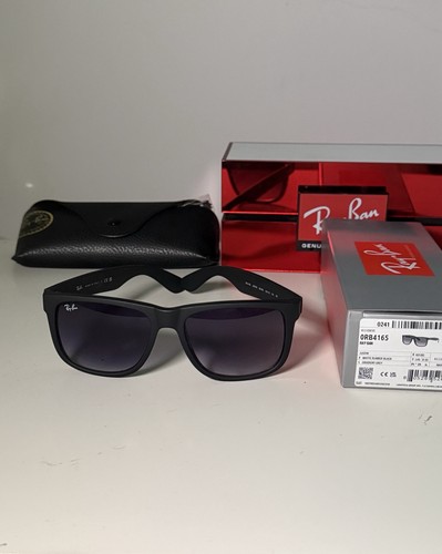 Ray ban justin - black, matte