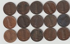 5 Centesimi 1919 lotto di 15 monete rare a21