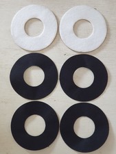 ARCADE AIR HOCKEY LOTTO 6X TAPPETTINI INFERIORI PER PUSHER ARCADE